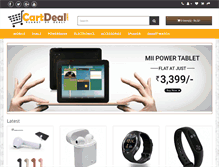 Tablet Screenshot of cartdeal.com